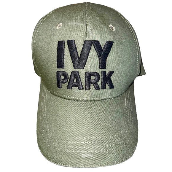 IVY PARK Accessories Ivy Park Baseball Cap Ladies Olive Green And